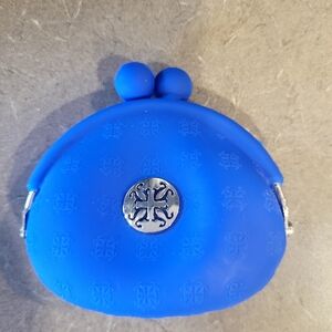 Rustic Cuff Blue Coin Purse